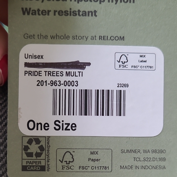 REI Multicolor Ripstop Nylon Backpack - Picture 5 of 5